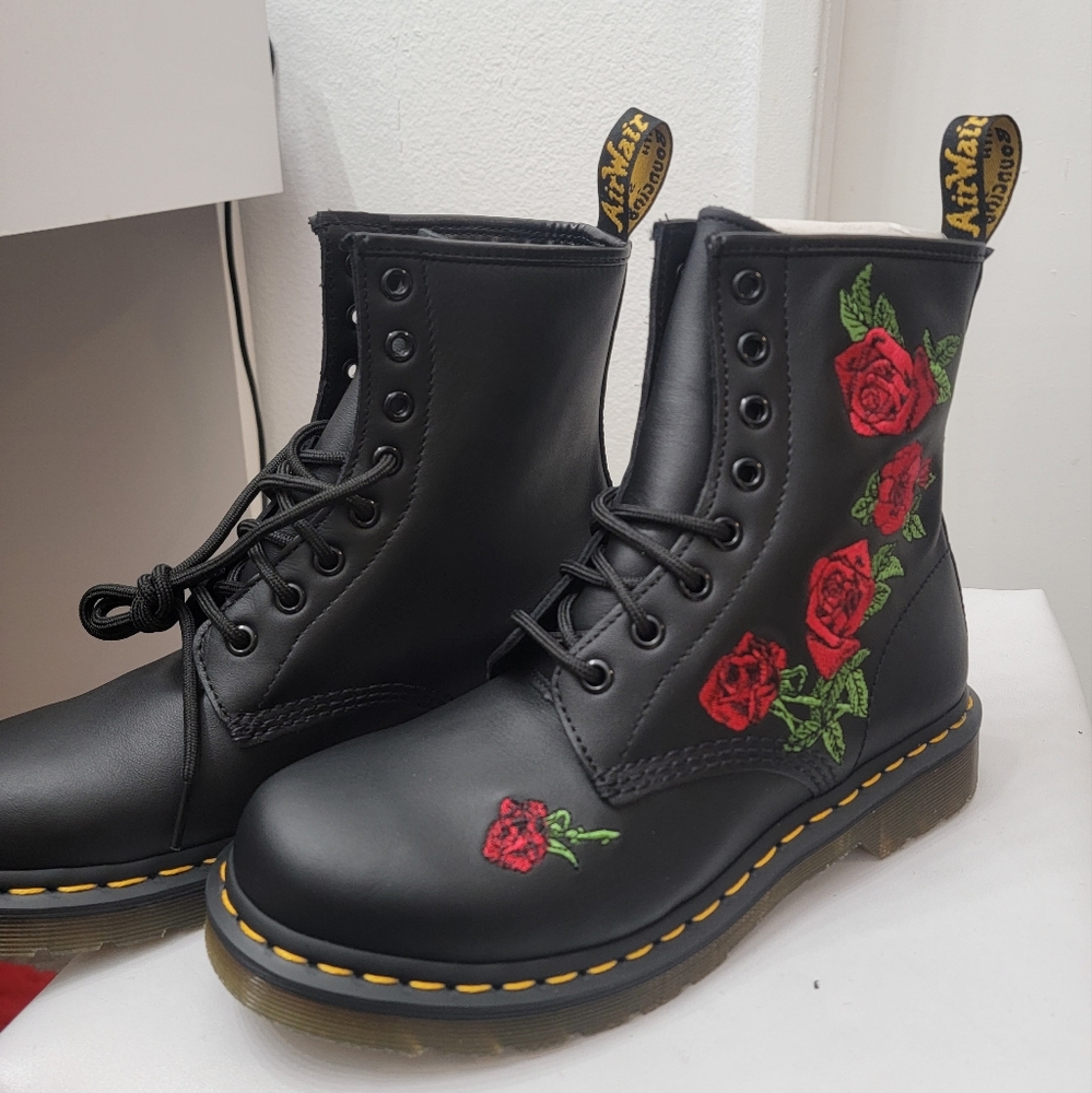 Dr. Martens black, size 8 women